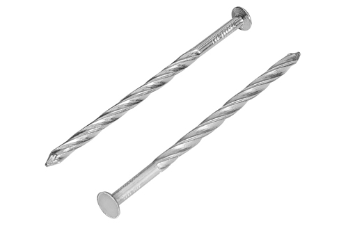 Helical Threaded Nail also with chipsel point